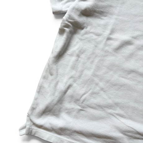 80's Eddie Bauer / Polo Shirt / White L / Used