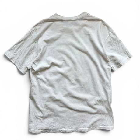 Made in USA / 90's Frog Printed Tee / White XL / Used