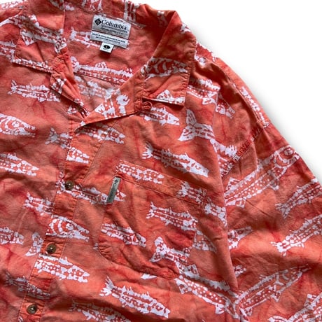 Columbia / Open Collared Shirt / L / Used
