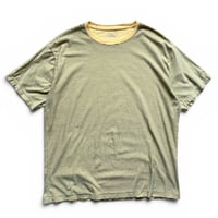 ST.JOHN'SBAY / Striped Tee / Yellow XL / Used