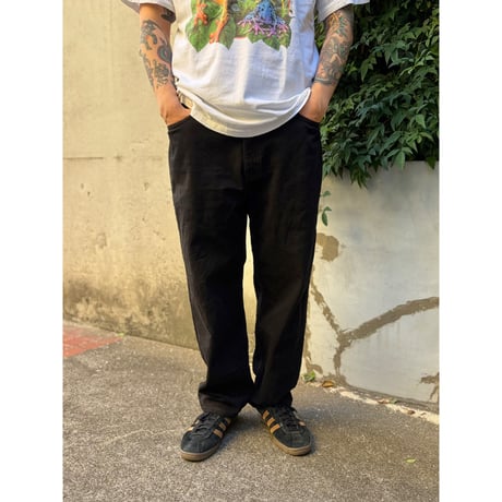 Made in USA / 90's Levi's / 550 Denim Pants Length Custom / Black 36 / Used