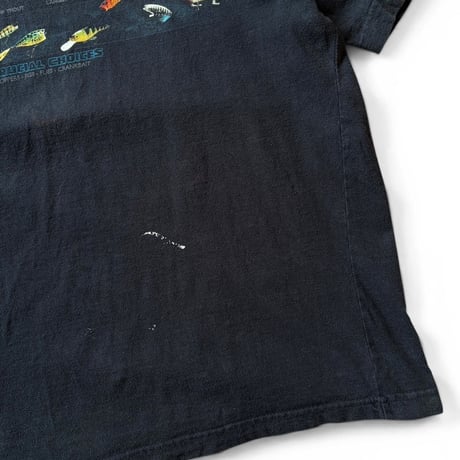 Fishing Lure Tee / Black XL / Used