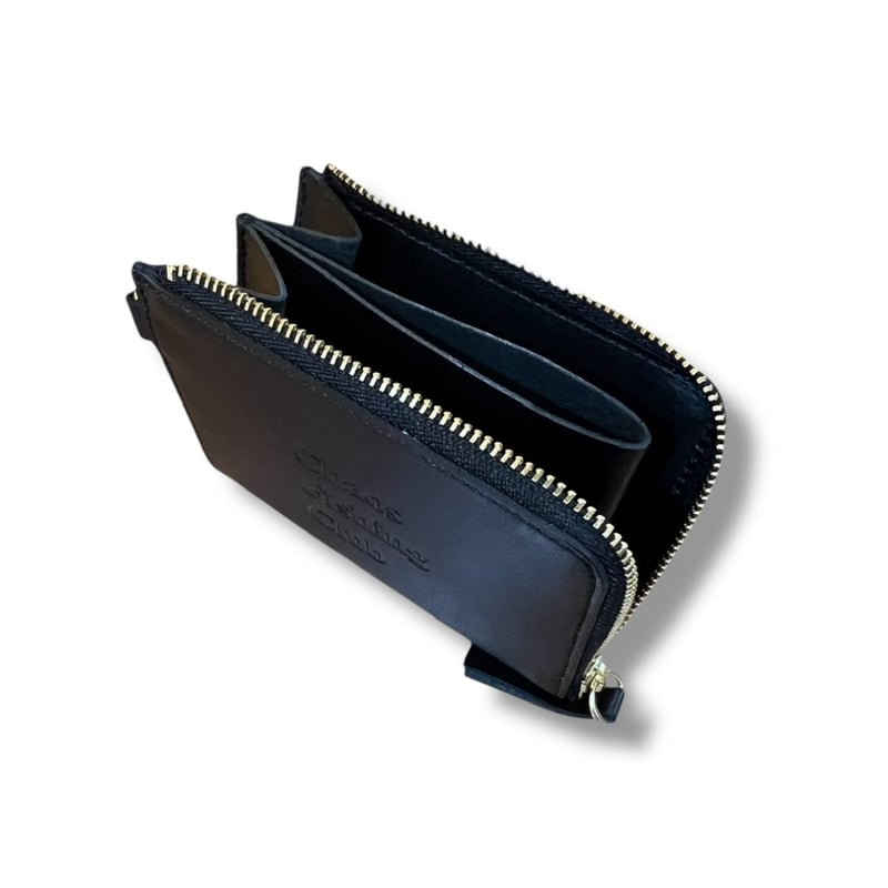 Chaos Fishing Club / Logo Leather Wallet2.0 | C