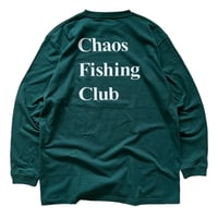 Chaos Fishing Club / LOGO L/S TEE / Green