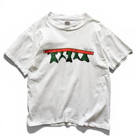 Made in USA / Fishtail Tee / White L / Used