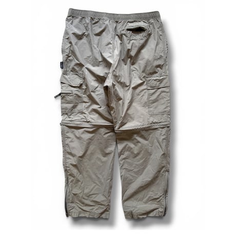 00's OLD NAVY / Cotton Convertible Easy Pants / Khaki L / Used