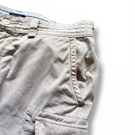 Polo by Ralph Lauren / Cotton Chino Cargo Shorts /  Beige 36 / Used