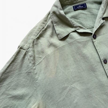 DOCKERS / Open Color Shirt / Pistachio L相当 / Used