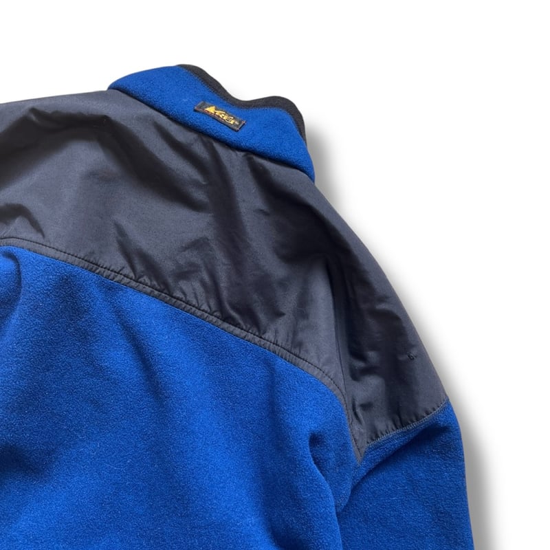 90's REI / Full Zip Fleece / Blue XL / Used | C
