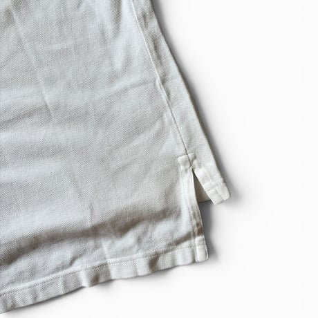 90's GAP / Polo Shirt / White L / Used