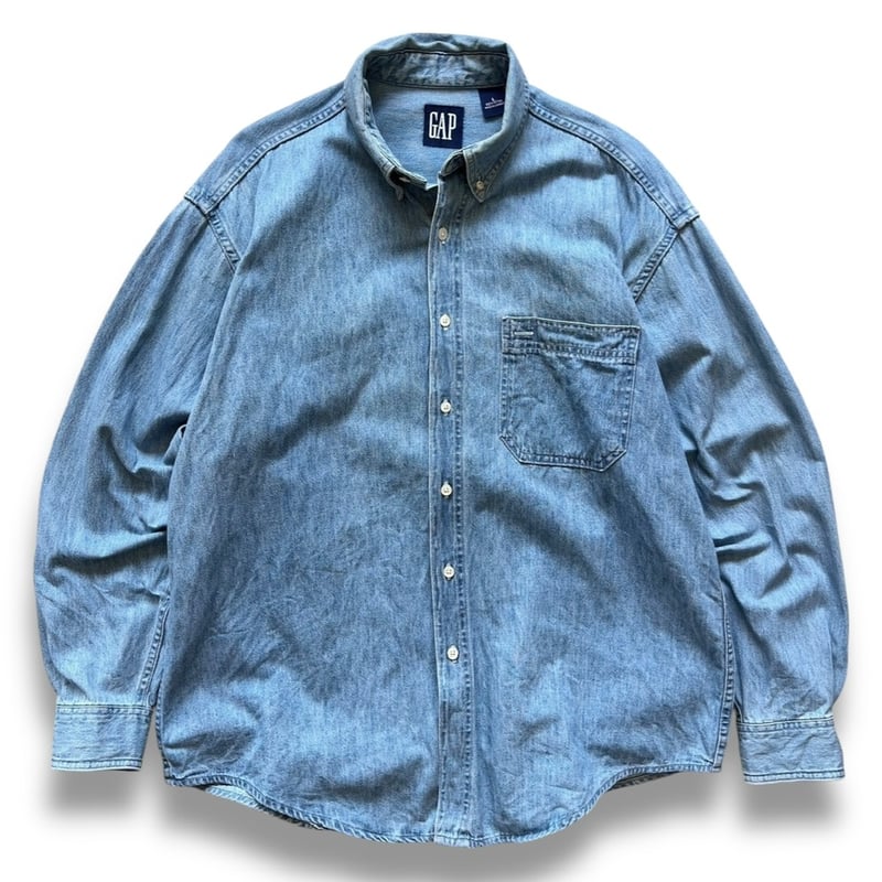 デニムシャツジャケット　indigo インディゴ nude:masahiko maruyama - Denim Long Shirt Jaket