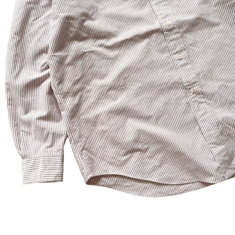 90's Ralph Lauren / "YARMOUTH" Striped Oxford B.D.Shirt / 16 1/2(L) / Used