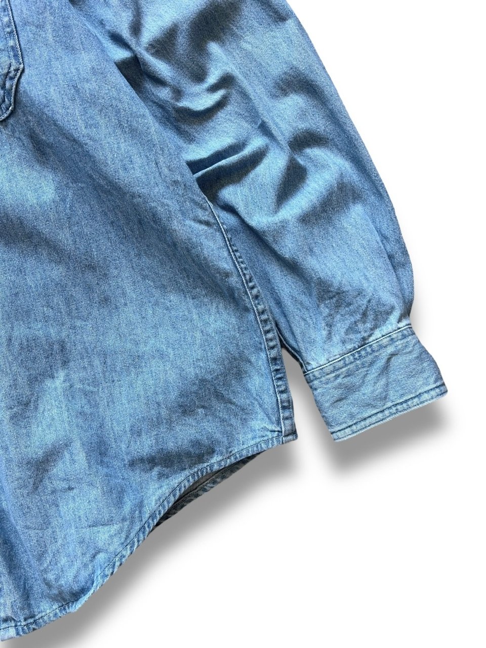 90's GAP / Pocketed Denim Shirt / Indigo L / Us