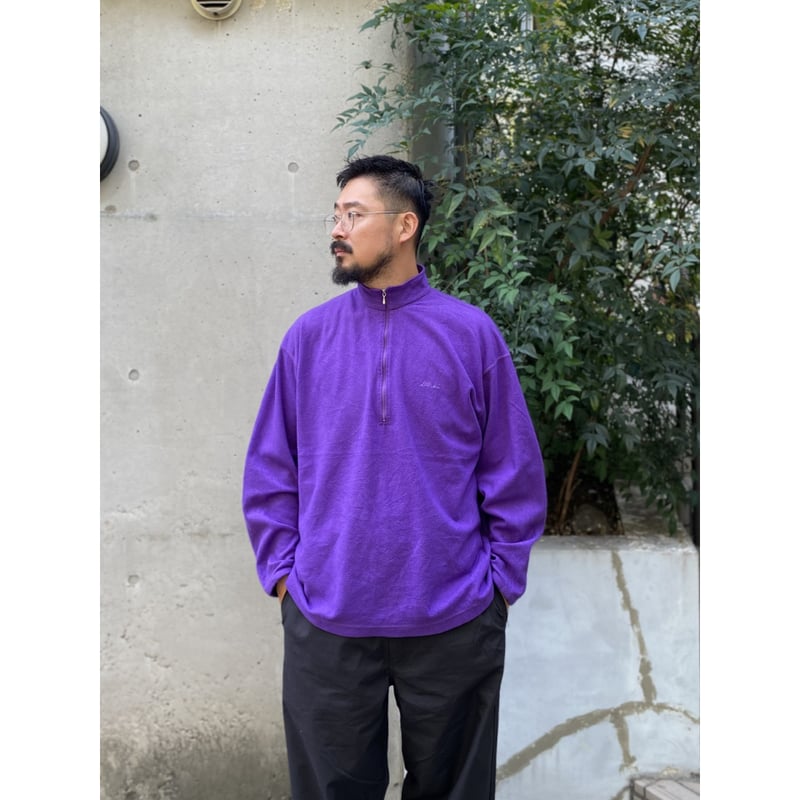 Made in USA / 80's L.L.Bean / Half Zip Fleece /