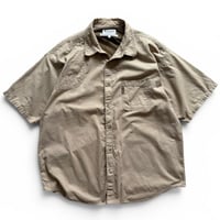00's Columbia / Field Shirt / Beige XL / Used