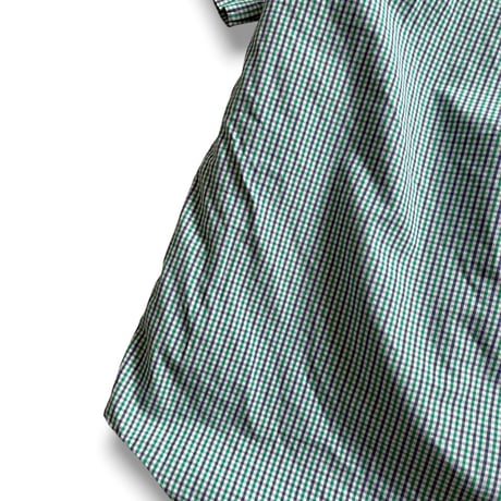 Ralph Lauren / "BLAKE" Plaid S/S B.D.Shirt / XL / Used