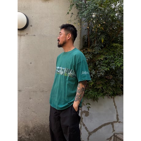 Made in CANADA / Wild Tee / Green XL / Used