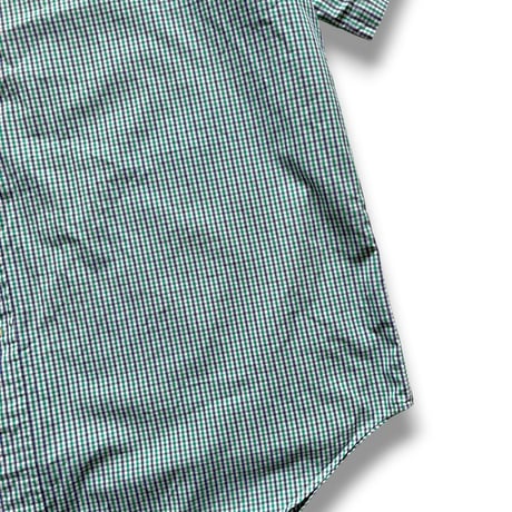 Ralph Lauren / "BLAKE" Plaid S/S B.D.Shirt / XL / Used