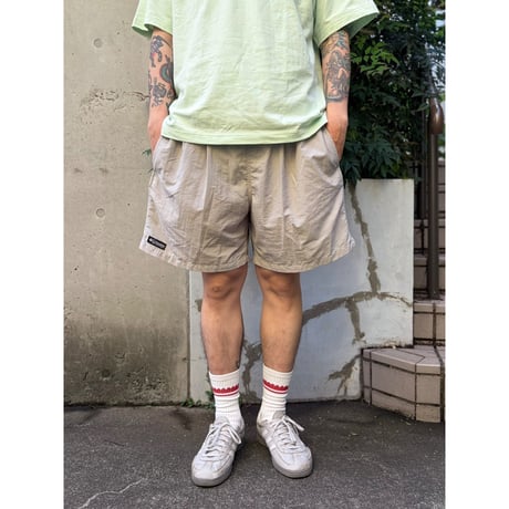 00's Columbia / Nylon Shorts / Stone L / Used