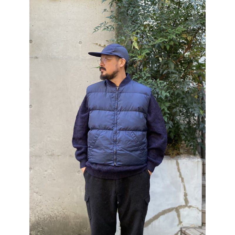 Eddie Bauer ネイビー ダウンベスト　超軽量　XL Eddie Bauer ネイビー ダウンベスト 超軽量 XL Eddie Bauer エディー