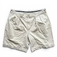 Polo Ralph Lauren / "TYLER" 2Tuck Chino Shorts / Natural 38 / Used