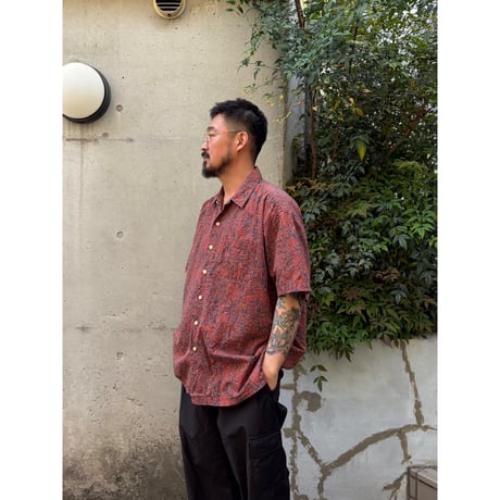 00's GAP / Patterned Shirt / XL / Used