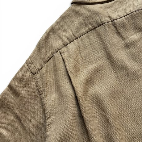 Polo Ralph Lauren / Linen Shirt / Brown XXL / Used