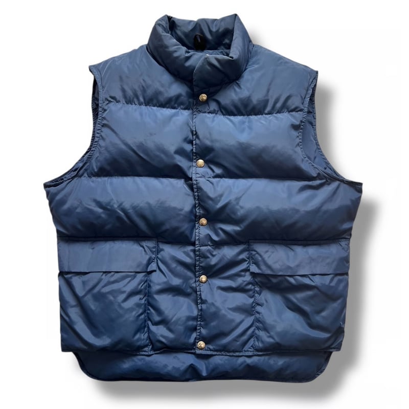 Made in USA / 70's Woolrich / Nylon Down Vest /