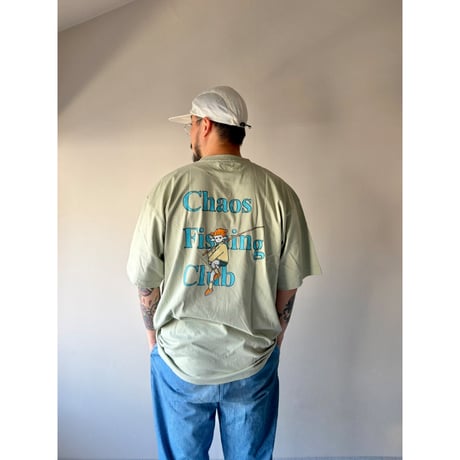 Chaos Fishing Club / Onna T-Shirt / Pistàcchio