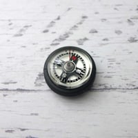 ロイヤルブリーズ 18mm ベルト用 シルバー テック リスト コンパス 方位磁石 IPX8 日本製