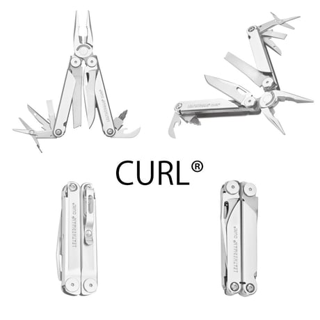 レザーマン CURL シルバー 15機能 ケース パラコード  ブレスレット 付き