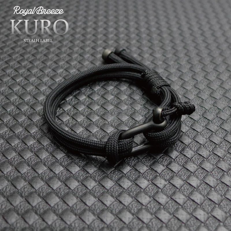 Kuro EDC バガーナ パラコード ブレスレット 日本製 | royal-breeze