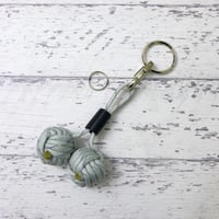 リフレクター パラコード EDC ダトン ベグレリ シルバー 遊べる 運べる さくらんぼ型 安全対策 日本製