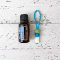 ドテラ イージー エアー 15ml アロマ ストーン パラコード ホルダー 付き