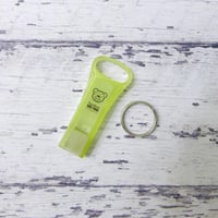 EDC デコレーション ナブロ ダブルリング 防災 ホイッスル ルミノーバ シール 2種類 入り 日本製
