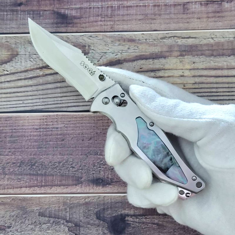 SOG ソグ スティングレイ パール フォルディング ナイフ 日本製