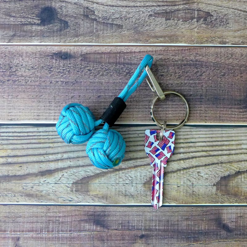 リフレクター パラコード EDC ダトン ベグレリ ターコイズ 遊べる