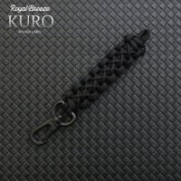 Kuro EDC ストロンボーリ パラコード ランヤード キーホルダー 日本製