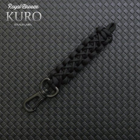 Kuro EDC ストロンボーリ パラコード ランヤード キーホルダー 日本製