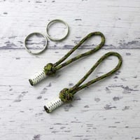 EDC マイクロ フォゴ マルチカム 2本セット パラコード ジッパープル 日本製