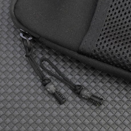 EDC スポラデス KURO 2本セット スカル パラコード ジッパープル 日本製