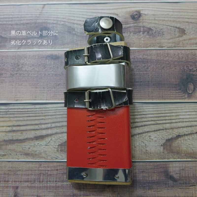 C品 レッドオルカ 華鉈 秋友義彦作 片刃 10cm 割込白入本鍛造 日本製