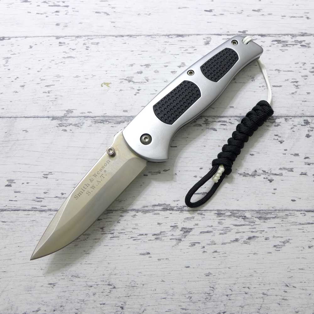 スミス & ウェッソン SWAT フォルディング ナイフ SW2000 パラコード