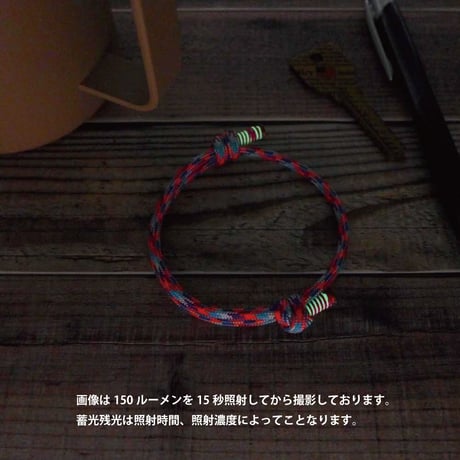 EDC ワーロ サミット サイズ調整型 パラコード ブレスレット 日本製