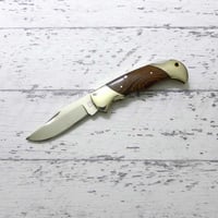 アスロ 49層 ダマスカス シルバー ブレード カスタム フォルディング ナイフ 日本製