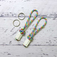 EDC フォゴ レインボー 2本セット 蓄光 425 パラコード ジッパープル  日本製