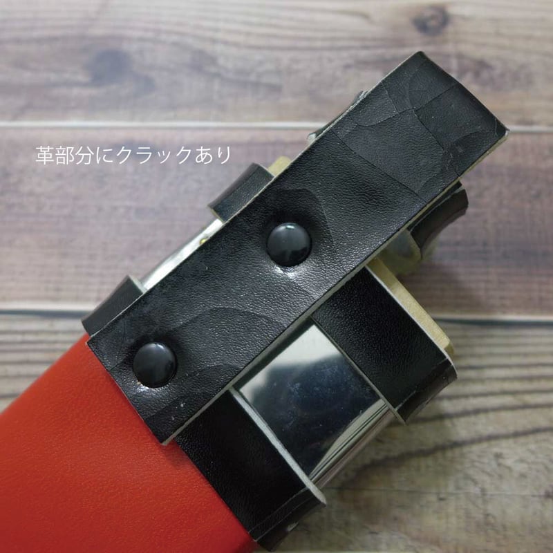 C品 レッドオルカ 華鉈 秋友義彦作 片刃 10cm 割込白入本鍛造 日本製