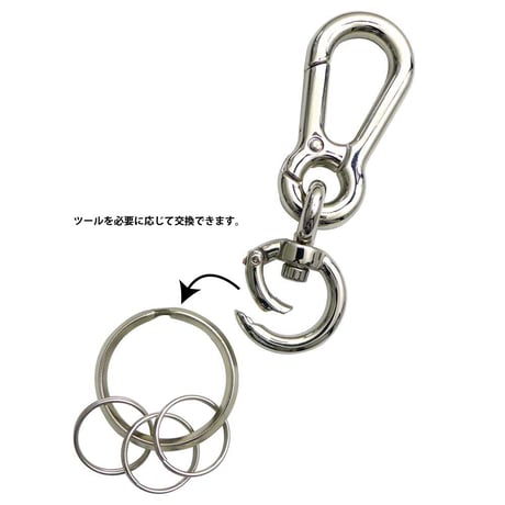 EDC グレイシャー ピーク ネビュラ FOB ツール & キーホルダー
