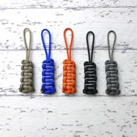 EDC アスキャ 第一弾  2本セット パラコード ジッパープル 蓄光 日本製