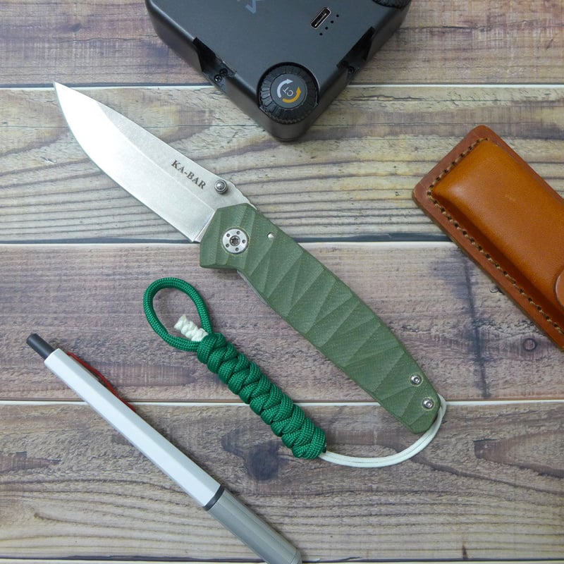 ケーバー フォルディング ナイフ 2829-028 パラコード ランヤード 付き